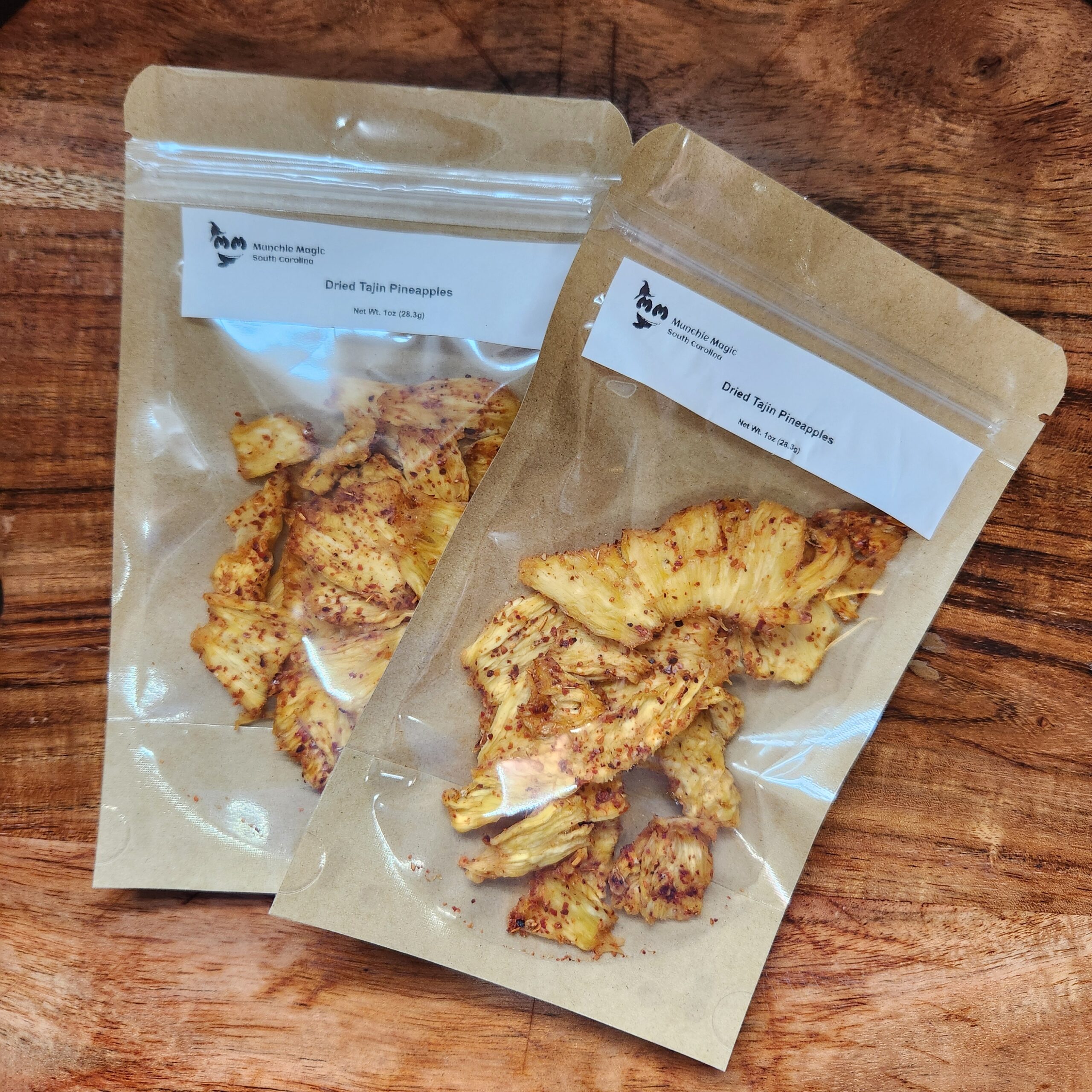 Munchie Magic carolinas south carolina sc dried tajin pineapples